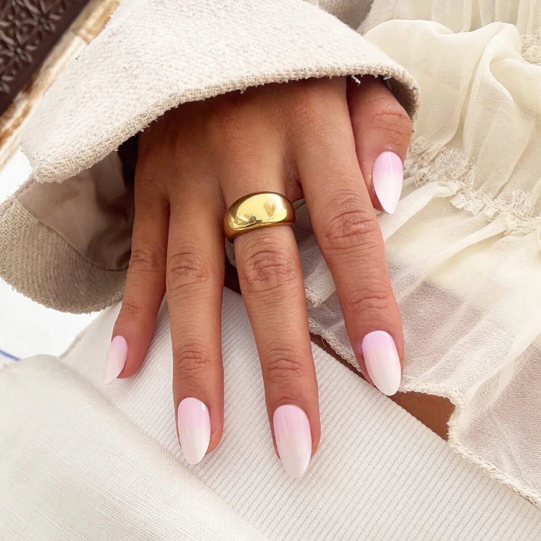 French Ombre Almond